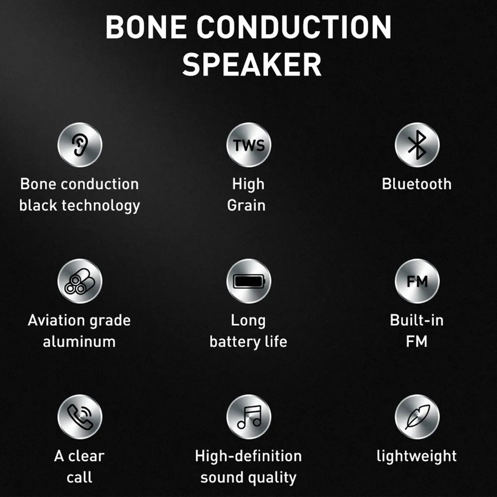 Mini Bone Conduction Speaker Bluetooth