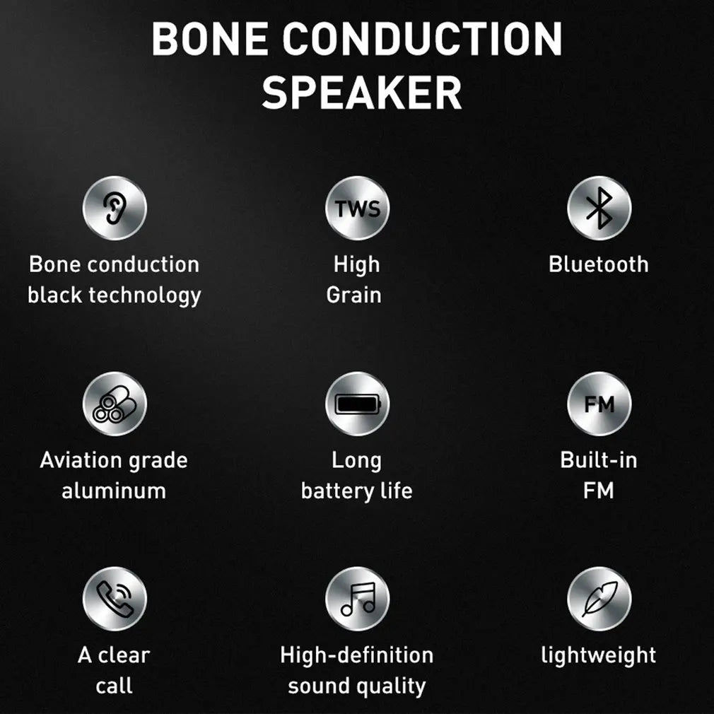 Mini Bone Conduction Speaker Bluetooth